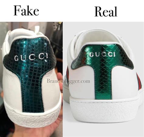 fake gucci bee shoes vs real|gucci ace shoes authentic.